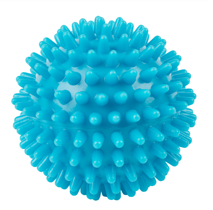 Nagadega massaažipall Spiky 6 cm, sinine