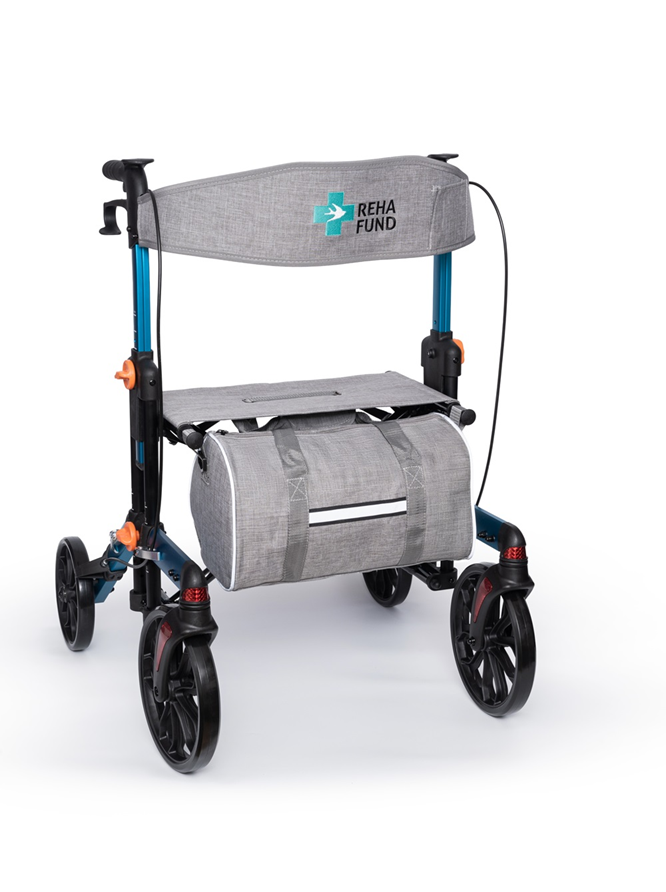 4-rattaline rulaator kokkukäiv Berlin RF-626 (reg. käetugede ja istme kõrgusega)