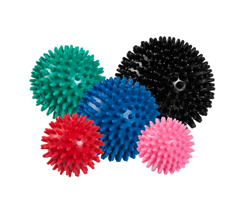 Kõva nagadega massaažipall "3006" - 6 cm - Pilt 2