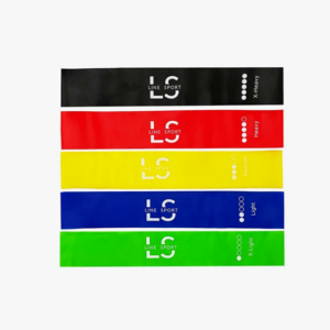 Elastne ringjas võimlemislint “LS Mini Band” (30cm x 5cm) - erinevad tugevused